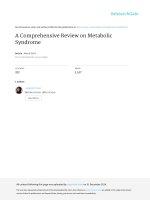 Metabolic syndrome review 2014