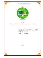 Tính toán, thiết kế hệ thống xử lý khí thải, hơi axic, bụi gỗ cho dây chuyền công nghệ sản xuất gỗ