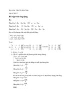 toán ứng dụng trong kinh tế