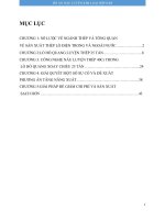 nấu luyện thép 40cr trong lò hồ quang 25 tấn 