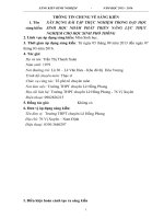 skkn xây DỰNG bài tập THỰC NGHIỆM TRONG dạy học SINH học NHẰM PHÁT TRIỂN NĂNG lực THỰC NGHIỆM CHO học SINH PHỔ THÔNG 