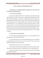 Báo cáo thực tập chuyên ngành Lưu trữ học