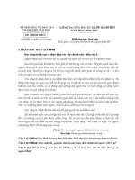 Đề thi giữa học kì 2 môn Ngữ văn lớp 12 Sở GDĐT Thành phố Cần Thơ năm học 2016  2017 