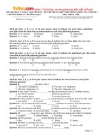 Đề thi thử THPT Quốc gia năm 2017 môn Tiếng Anh trường THPT Lý Thường Kiệt, Yên Bái CÓ ĐÁP ÁN (2) 