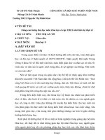 SKKN Nâng cao hứng thú học môn Hóa học ở cấp THCS nhờ liên hệ thực tế