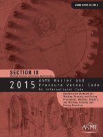 ASME SEC  IX, 2015 ED