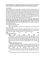 Phân tích các phương thức thanh toán quốc tế. lấy vd về quy trình thanh toán quốc tế của một phương thức bất kỳ của một ngân hàng cụ thể.