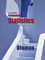Elementary statistics a step by step approach 7th bluman 