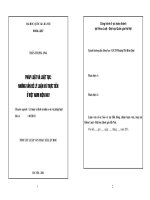 LL-Trần Thị Phượng-Pháp luật và luật tục Những vấn đề lý luận và thực tiễn ở Việt Nam hiện nay