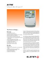 Tài liệu công tơ điện tử 3 pha Elter (tiếng việt)