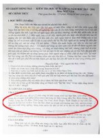Đề thi học kì 2 môn Ngữ văn lớp 12 Sở GDĐT Đồng Nai năm học 2015  2016 