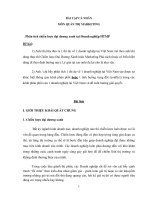 Phân tích chiến lược đại dương xanh tại doanh nghiệp HTMP