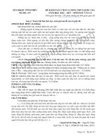 đề khảo sát tốt nghiệp 2017