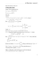 Chuyên Đề Phương Trình Vô Tỷ