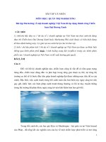 Bài tập marketing về một doanh nghiệp việt nam đã áp dụng thành công chiến lược đại dương xanh