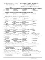 de kiem tra 1 tiet hoc ky 2 mon tieng anh lop 12 truong thpt phan van tri tp can tho nam hoc 2015 2016 