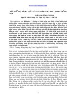 SKKN Bồi Dưỡng Tư Duy Hàm Qua Giải Phương Trình