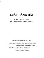 Giáo trình luật hàng hải quốc tế