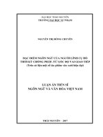 Đặc điểm ngôn ngữ của người lính cụ hồ thời kỳ chống pháp, từ góc độ vai giao tiếp (trên cứ liệu một số tác phẩm văn xuôi hiện đại)