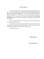 KHÓA LUẬN CHUYỂN NHƯỢNG DỰ ÁN ĐẦU TƯ TRONG KINH DOANH BẤT ĐỘNG SẢN