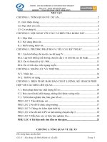 Đề cương khảo sát địa hình