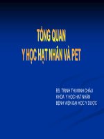 Tổng quan y học hạt nhân và PET