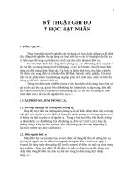 2016 ĐHQG Bài giảng kĩ thuật ghi đo