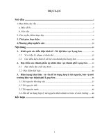 BÁO CÁO THỰC TẬP THỰC ĐỊA CƠ SỞ ĐỊA LÝ TỰ NHIÊN  KHU VỰC THÀNH PHỐ LẠNG SƠN