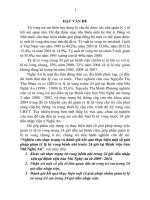 Nghiên cứu thực trạng và đánh giá kết quả thực hiện một số giải pháp giảm tỷ lệ tử vong bệnh nhi trước 24 giờ tại bệnh viện sản nhi nghệ an (tt) 