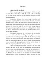 Tổ chức và hoạt động của UBND cấp xã từ thực tiễn huyện hòa vang, thành phố đà nẵng (tt) 