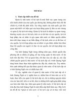 Quản lý nhà nước về hộ tịch cấp xã từ thực tiễn tỉnh quảng ngãi (tóm tắt) 
