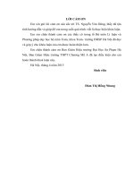 Luận văn : “Bồi dưỡng và rèn luyện một số kỹ  năng tự học cho học sinh trong dạy học môn Toán ở trường THPT