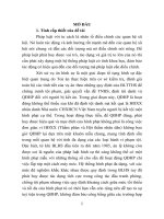 Các căn cứ quyết định hình phạt theo pháp luật hình sự việt nam từ thực tiễn thành phố đà nẵng (tóm tắt) 
