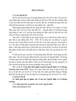 Cảm thức thân phận trong thơ Nguyễn Bính và Vũ Hoàng Chương trước năm 1945