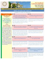 Bản tin NCKH số 9 – tháng 9 2016