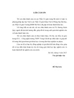 Luận văn thạc sĩ vật lý: Chế tạo và sử dụng dụng cụ thí nghiệm đơn giản để đo một số đại lượng trong dạy học ngoại khóa chương “Động lực học chất điểm” vật lí 10 THPT