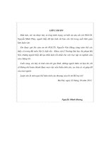 Luận văn thạc sĩ: Nghiên cứu mô phỏng sự hấp phụ CO trên bền mặt TiO2  anatase (001)