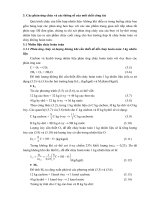 CÁC PHẢN ỨNG CHÁY VÀ CÁC THÔNG SỐ CỦA ÔI CHẤT CÔNG TÁC