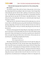 Phân tích hình tượng người lính trong bài thơ Tây Tiến của Quang Dũng 