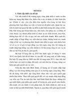 Giải quyết tranh chấp hợp đồng vay tiền theo pháp luật tố tụng dân sự việt nam từ thực tiễn tỉnh bình định (tt)