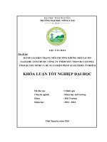 Đánh giá hiện trạng môi trường không khí tại mỏ than nam khe tam thuộc công ty TNHH MTV than 86 cẩm phả,tỉnh quảng ninh và đề xuất biện pháp giảm thiểu ô nhiễm 