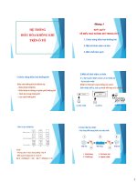 HỆ THỐNG ĐIỀU HÒA KHÔNG KHÍ TRÊN Ô TÔ