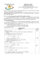 3  đáp án hoá 10 