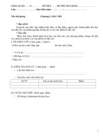 GIÁO ÁN MÔN HỌC NHIÊN LIỆU