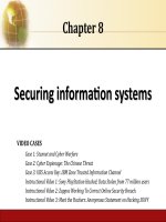 Management information systems 13th laudon chapter 08 