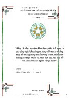 Bằng các thực nghiệm khoa học, phân tích nguy cơ của công nghệ chuyển gen trong việc tạo ra những thay đổi không mong muốn trong thành phần dinh dưỡng của thực phẩm và phân tích các hậu quả đối với sức khỏe con người và v 