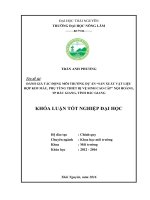 Đánh giá tác động môi trường dự án sản xuất vật liệu hợp kim màu, phụ tùng thiết bị vệ sinh cao cấp 