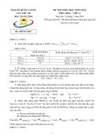 3  đề chính thức hoá 11 