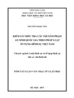 Tội vi phạm các quy định về khai thác và bảo vệ rừng theo pháp luật hình sự việt nam từ thực tiễn thành phố đà nẵng (tóm tắt) 