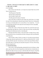 ĐỒ ÁN THÔNG TIN MÔI TRƯỜNG ĐÁNH GIÁ HIỆN TRẠNG QUẢN LÝ MÔI TRƯỜNG NƯỚC THÔN AN HÒA, XÃ THANH HÀ, HUYỆN THANH LIÊM, HÀ NAM